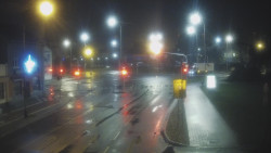 Křižovatka ulic Komenského a Velké Novosady