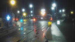 Křižovatka ulic Komenského a Velké Novosady