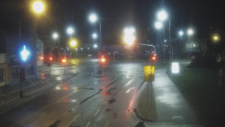 Křižovatka ulic Komenského a Velké Novosady