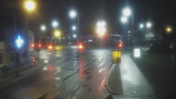 Křižovatka ulic Komenského a Velké Novosady