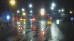 Křižovatka ulic Komenského a Velké Novosady