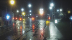 Křižovatka ulic Komenského a Velké Novosady