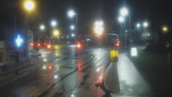 Křižovatka ulic Komenského a Velké Novosady