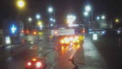 Křižovatka ulic Komenského a Velké Novosady