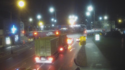 Křižovatka ulic Komenského a Velké Novosady