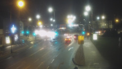 Křižovatka ulic Komenského a Velké Novosady