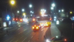 Křižovatka ulic Komenského a Velké Novosady