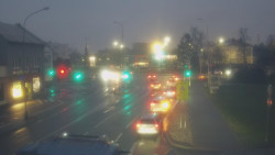 Křižovatka ulic Komenského a Velké Novosady