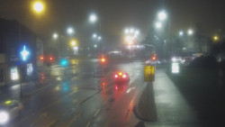 Křižovatka ulic Komenského a Velké Novosady