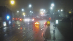 Křižovatka ulic Komenského a Velké Novosady