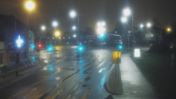 Křižovatka ulic Komenského a Velké Novosady