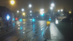 Křižovatka ulic Komenského a Velké Novosady