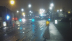 Křižovatka ulic Komenského a Velké Novosady