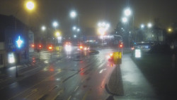 Křižovatka ulic Komenského a Velké Novosady