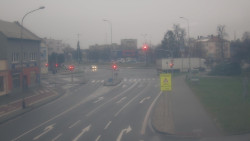 Křižovatka ulic Komenského a Velké Novosady