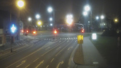 Křižovatka ulic Komenského a Velké Novosady