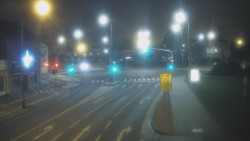 Křižovatka ulic Komenského a Velké Novosady