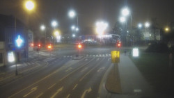 Křižovatka ulic Komenského a Velké Novosady