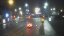 Křižovatka ulic Komenského a Velké Novosady