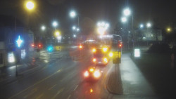 Křižovatka ulic Komenského a Velké Novosady