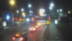 Křižovatka ulic Komenského a Velké Novosady