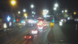 Křižovatka ulic Komenského a Velké Novosady