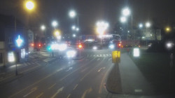 Křižovatka ulic Komenského a Velké Novosady