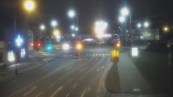 Křižovatka ulic Komenského a Velké Novosady