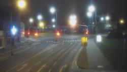 Křižovatka ulic Komenského a Velké Novosady