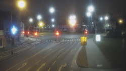 Křižovatka ulic Komenského a Velké Novosady