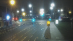 Křižovatka ulic Komenského a Velké Novosady