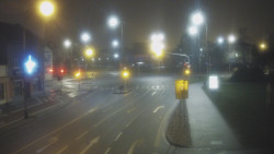 Křižovatka ulic Komenského a Velké Novosady