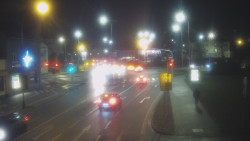 Křižovatka ulic Komenského a Velké Novosady