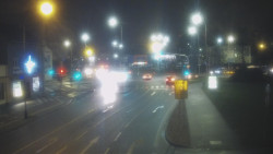 Křižovatka ulic Komenského a Velké Novosady