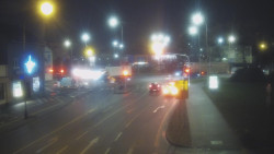 Křižovatka ulic Komenského a Velké Novosady