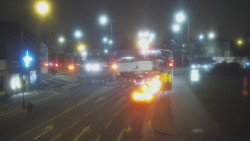 Křižovatka ulic Komenského a Velké Novosady