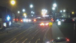 Křižovatka ulic Komenského a Velké Novosady