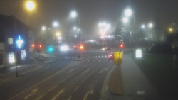 Křižovatka ulic Komenského a Velké Novosady