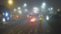 Křižovatka ulic Komenského a Velké Novosady