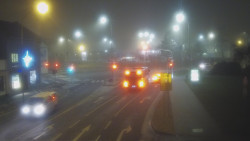 Křižovatka ulic Komenského a Velké Novosady