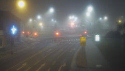 Křižovatka ulic Komenského a Velké Novosady