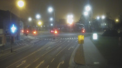 Křižovatka ulic Komenského a Velké Novosady