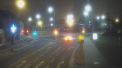 Křižovatka ulic Komenského a Velké Novosady