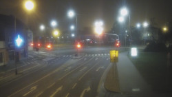 Křižovatka ulic Komenského a Velké Novosady