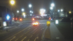 Křižovatka ulic Komenského a Velké Novosady