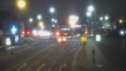 Křižovatka ulic Komenského a Velké Novosady