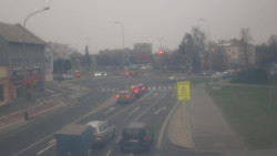 Křižovatka ulic Komenského a Velké Novosady