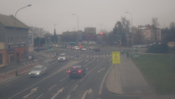 Křižovatka ulic Komenského a Velké Novosady