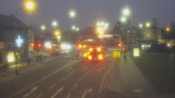 Křižovatka ulic Komenského a Velké Novosady