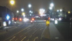 Křižovatka ulic Komenského a Velké Novosady